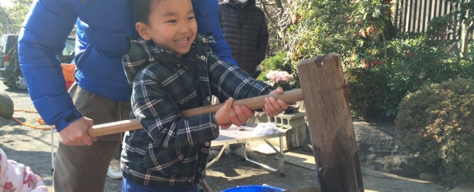 海徳寺 餅つき大会